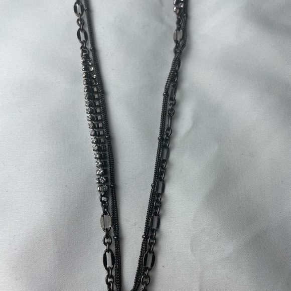 Max&Co made in Italy necklace with tassel with rhinestones - Picture 3 of 6